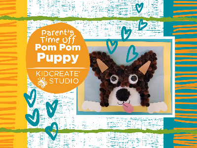 Kidcreate Studio - Eden Prairie. Parent's Time Off- Pom Pom Puppy (3-9 Years)