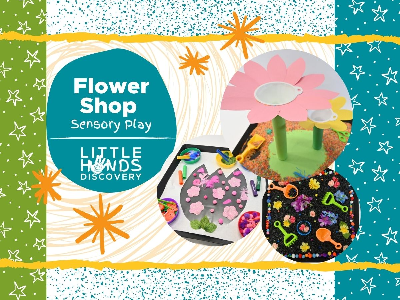 Kidcreate Studio - Rockville. Flower Shop Sensory Play (18 months -6 Years)