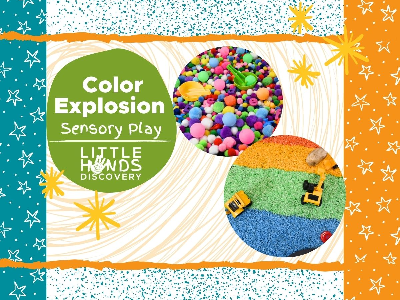 Kidcreate Studio - Eden Prairie. Color Explosion Sensory Play  (12 months -6 Years)