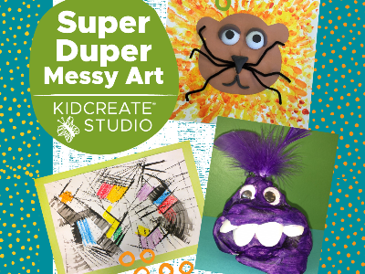 Super Duper Messy Art Summer Camp (3-10 Years)